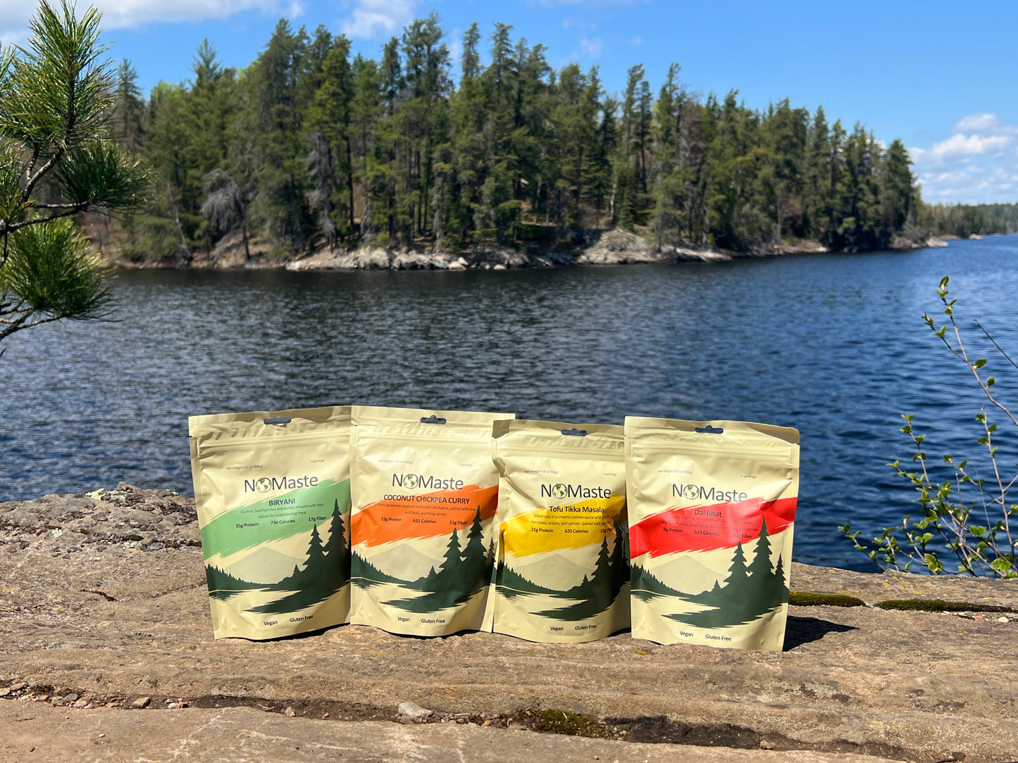ダイエットフード Nomad Freeze-Dried Vegan Meal Variety Pack - 3 Flavors | NOMaste – Nomaste